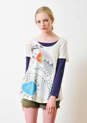 Misako Morino A Line Short Sleeve (Circus)