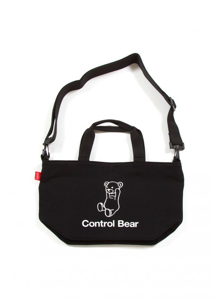 Control Bear 2WAY Tote Bag (Black)