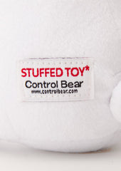 Control Bear Small Soft Toy (White)